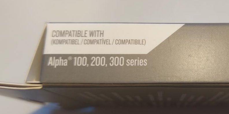 Litija jonu akumulators (pie Alpha 300, 200 un 100 portatīvajām ierīcēm)